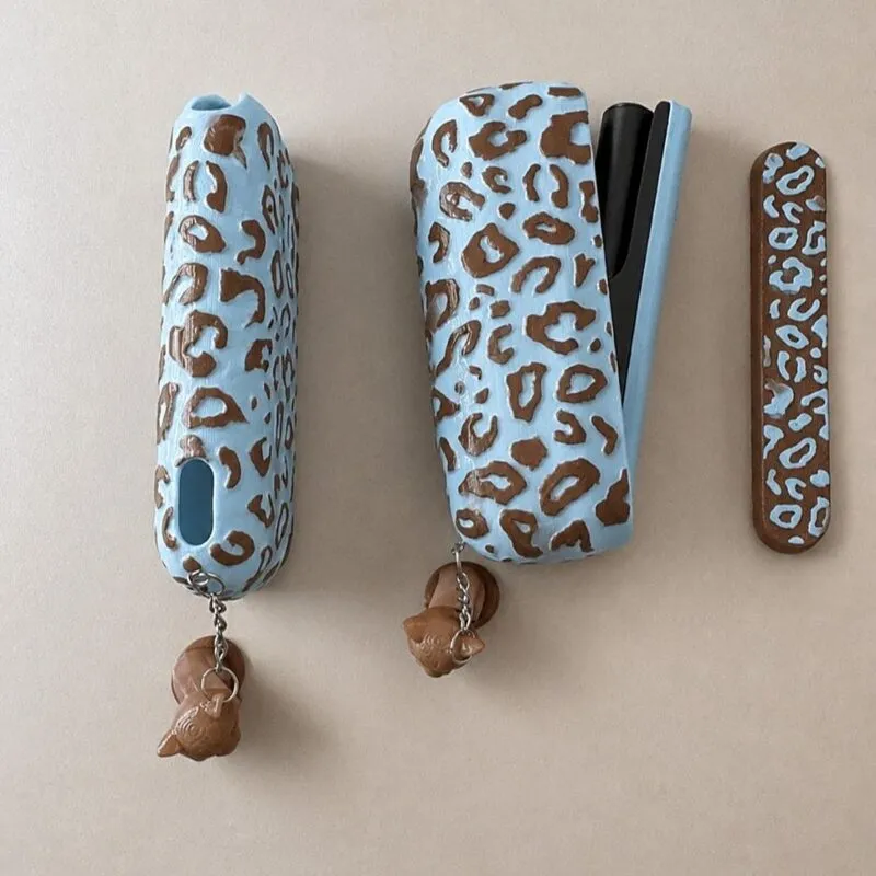 IQOS Iluma i kılıf Leopard Charm, baby blue
