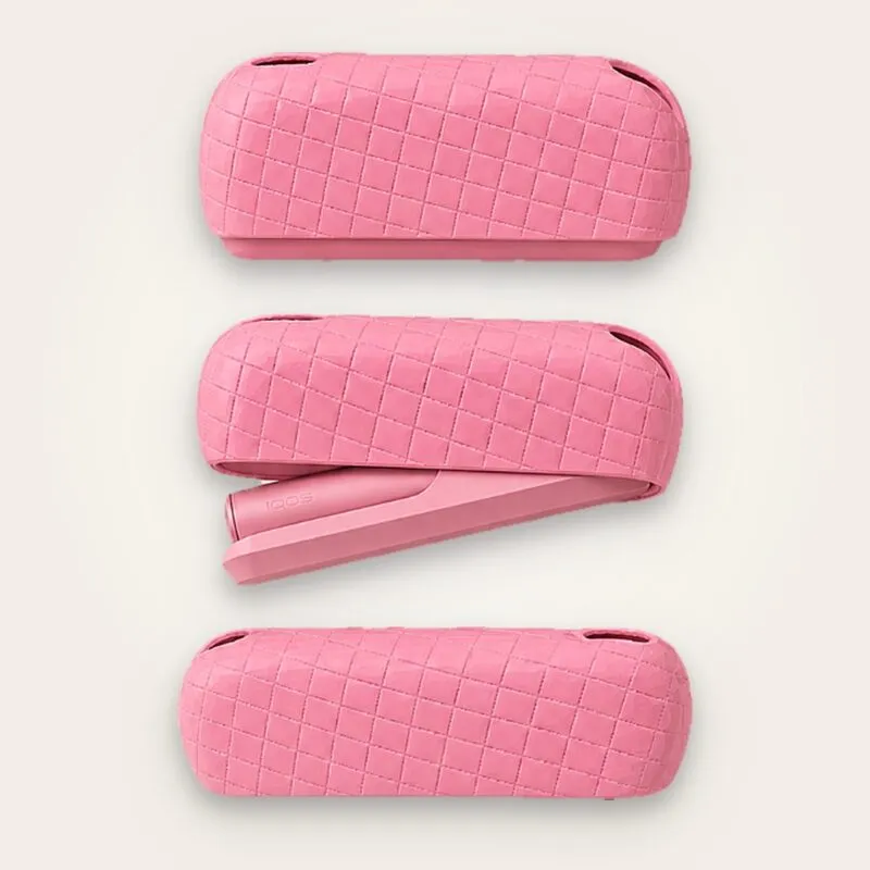 IQOS Iluma i kılıf Round Weave, pembe