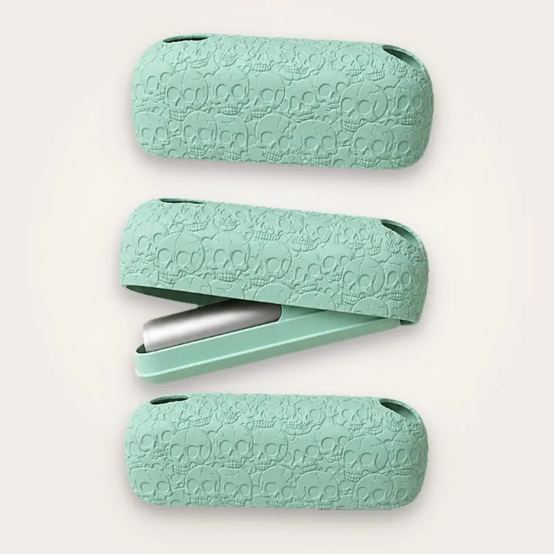 IQOS Iluma i kılıf Skull Texture, mint