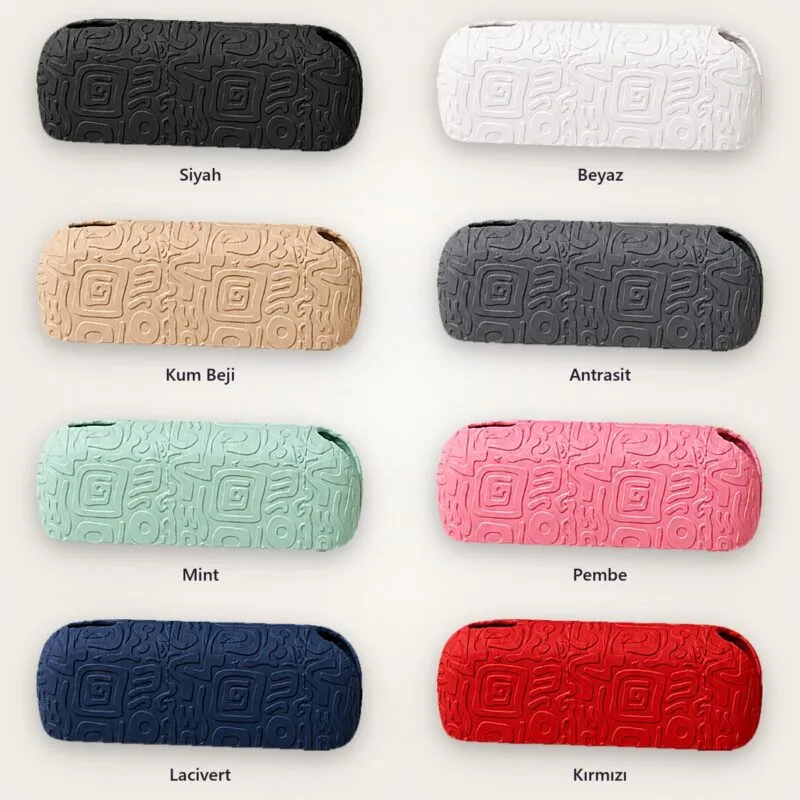 IQOS Iluma i kılıf Tribal Maze, 8 renk: Siyah, Beyaz, Kum Beji, Antrasit, Mint, Pembe, Lacivert, Kırmızı