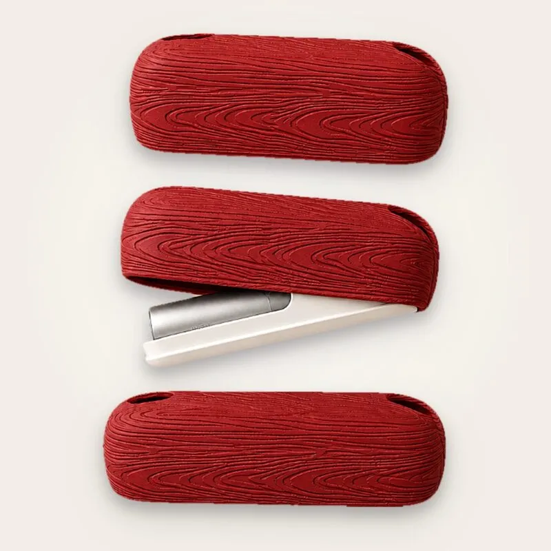 IQOS Iluma i kılıf Woodgrain Flow, kırmızı